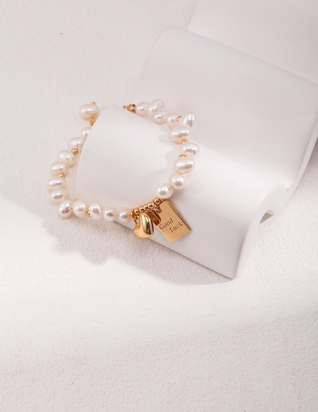 S925 Sterling Silver Natural Pearl Bracelet Adjustable (SL0088)