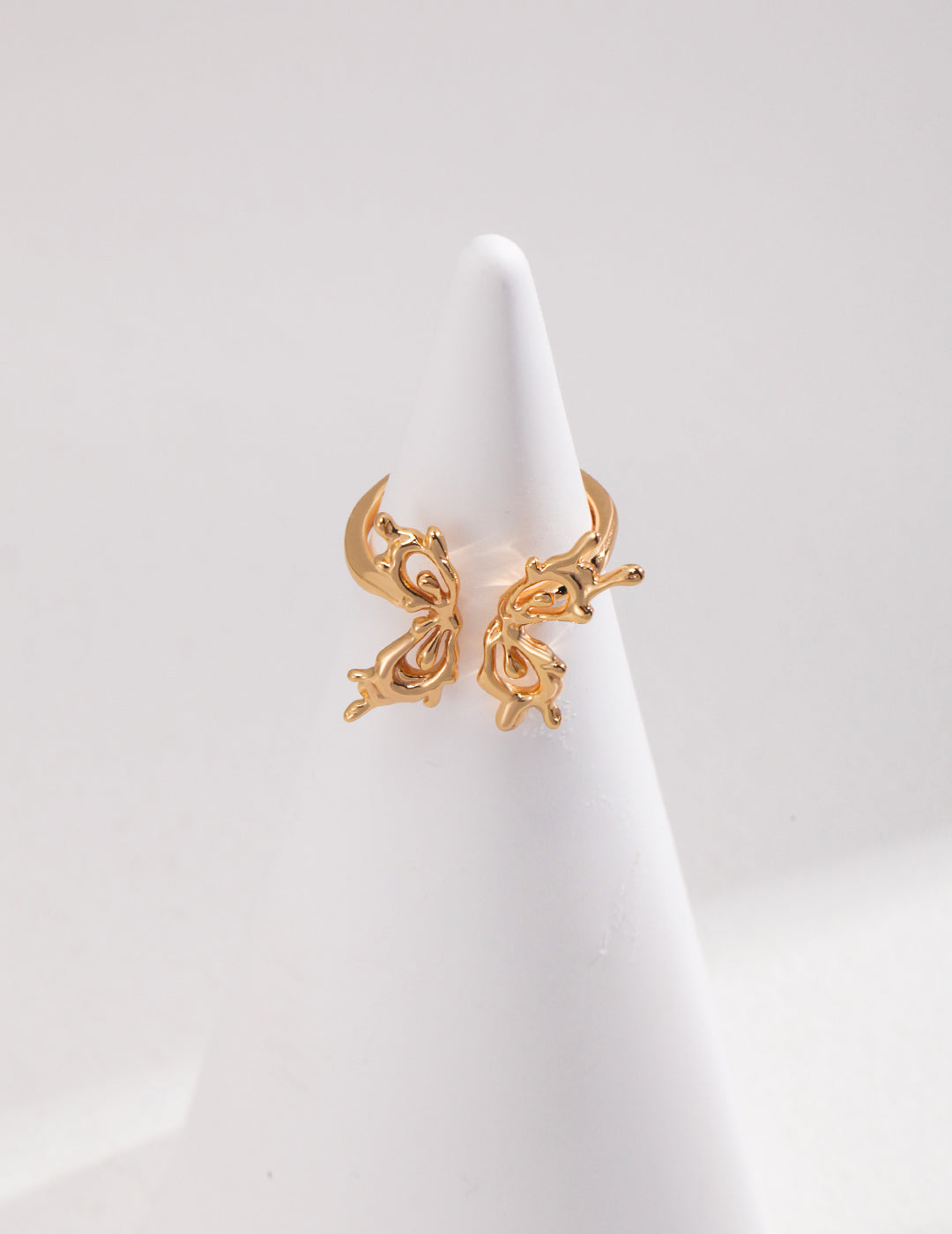 S925 Sterling Silver Phalaenopsis Ring (J0207)