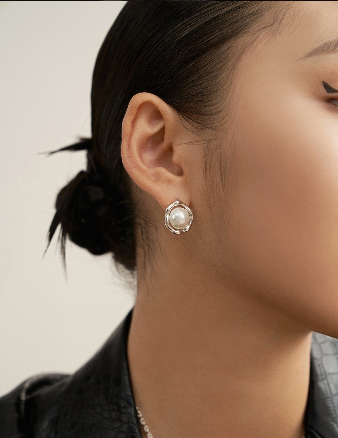 S925 Sterling Silver Pearl Earrings (E0762)